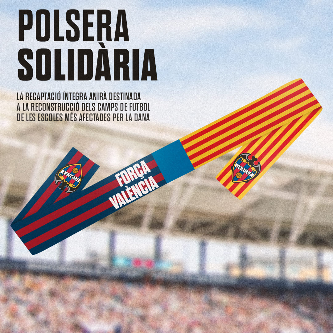 Pulsera solidaria "Força València"