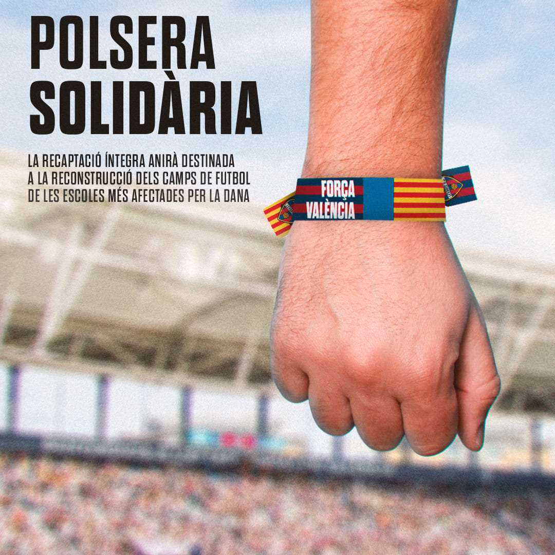 Pulsera solidaria "Força València"